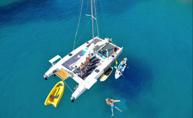 Alquiler de catamarán en Playa de Aro
